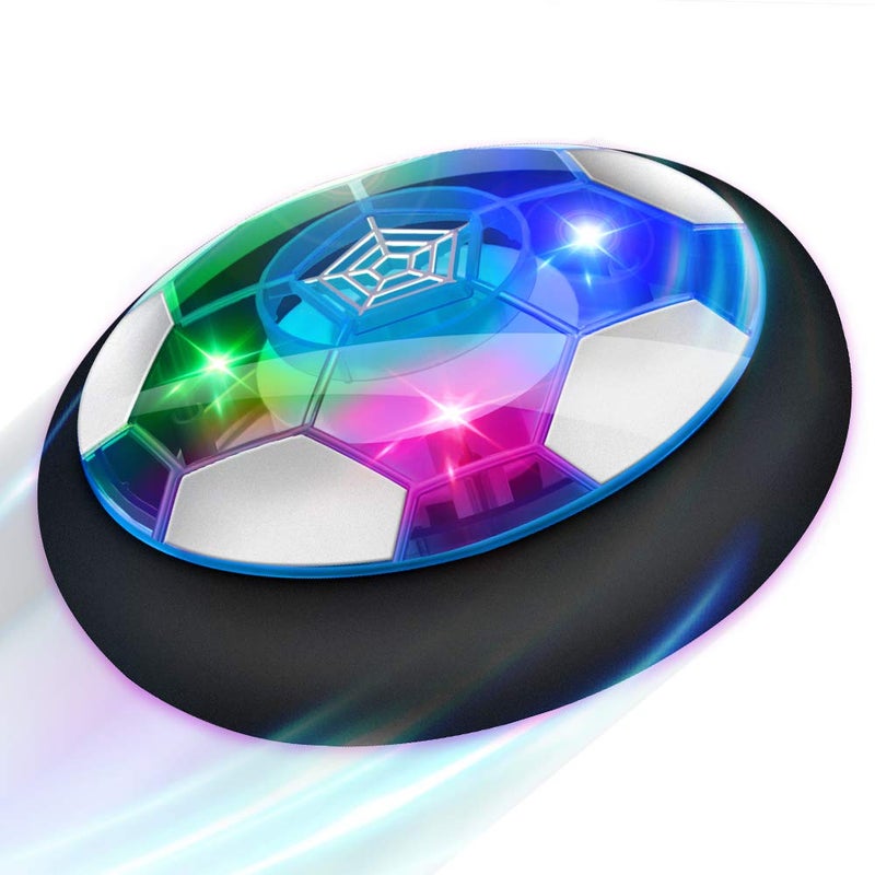 Growsland Kids Hover Soccer Ball Gift Boys Girls Age 3,4,5,6,7,8,9-12 Year Old Rechargeable Air Power Sport Football Game Colorful LED Light & Foam Bumpers Indoor Outdoor Disk Toy - Image 1