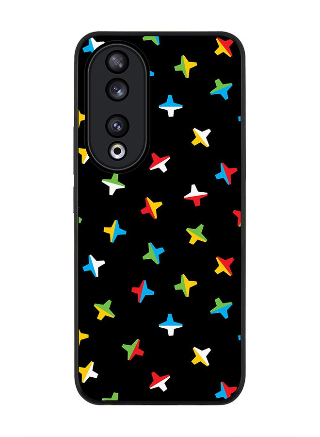 Stylizedd Rugged Black edge case for Honor 90 5G, Slim fit Soft Case Flexible Rubber Edges Anti Drop TPU Gel Thin Cover -  Twofaced Ex's - Image 1