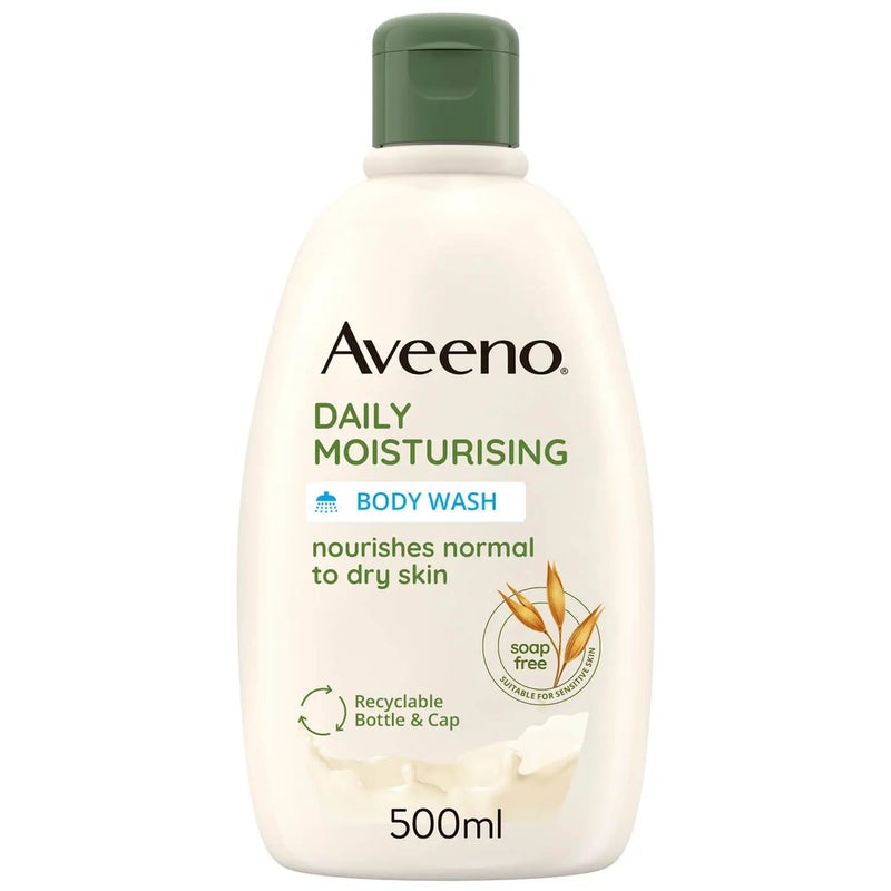 AVEENO DAILY MOISTURISING BODY WASH 500ML