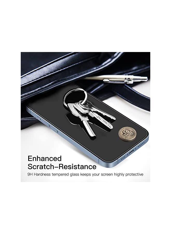 Jetech Screen Protector For Iphone 14 6.1-Inch, Tempered Glass Film, 3-Pack - Image 4