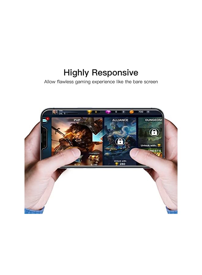 Jetech Screen Protector For Iphone 14 6.1-Inch, Tempered Glass Film, 3-Pack - Image 5