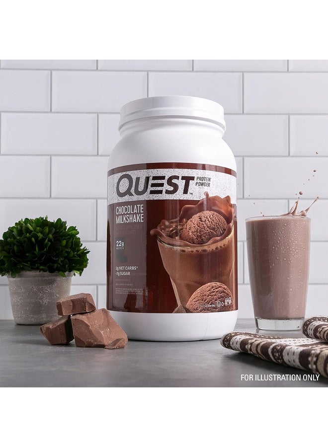 Quest Nutrition Chocolate Milkshake Protein Powder - Image 4