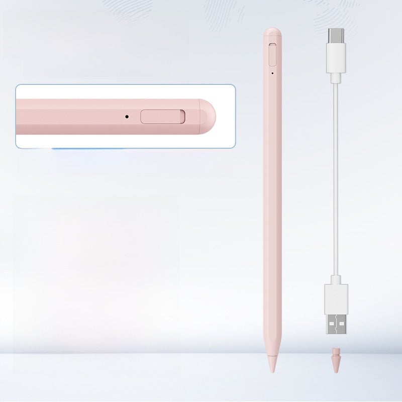 Magnetic iPad Capacitive Stylus Pen Touchscreen Cream Powder-Anti-touch Apple Pen 【Super Fast Charge Touch Switch Bluetooth Function】