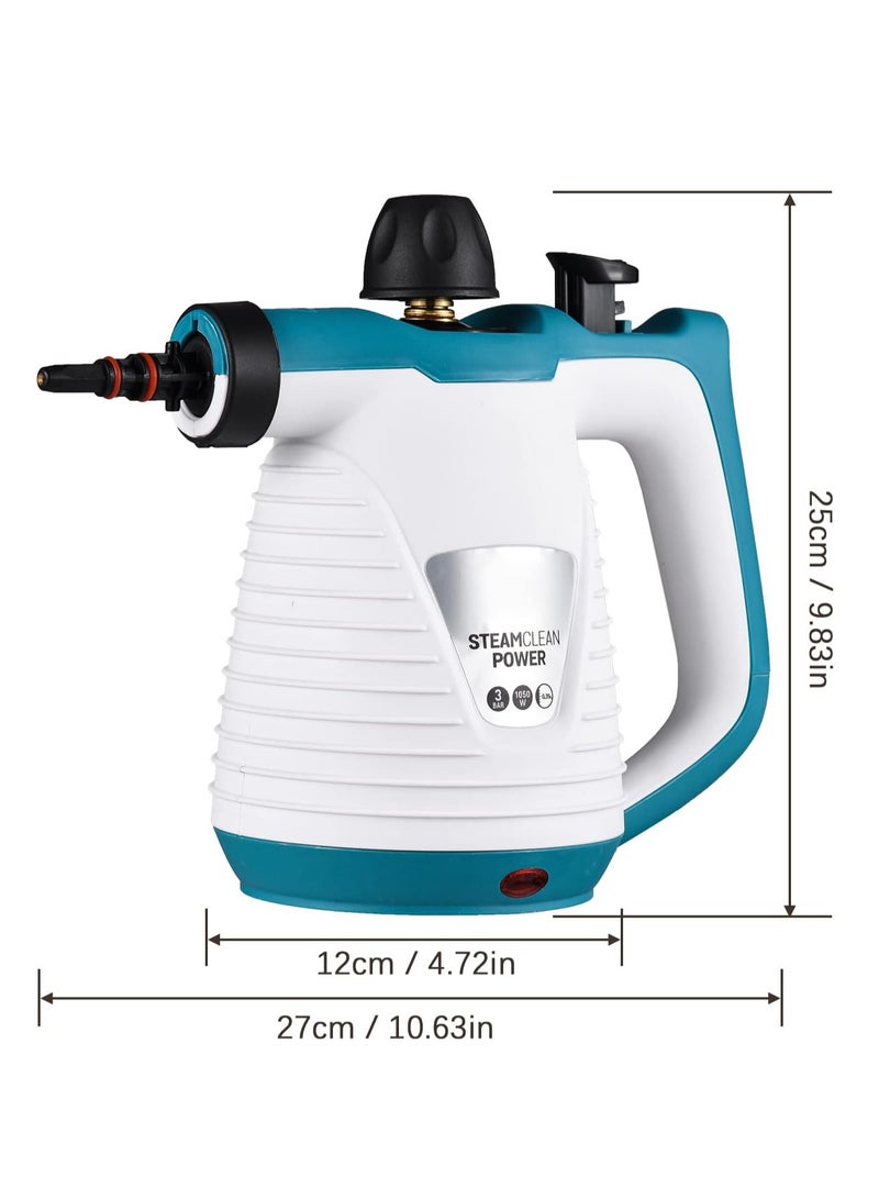 DUNISO Handheld Steam Cleaner, Multifunctional High Temperature Pressurized Steam Cleaning Machine,with Safety Lock and 9 Pcs Accessory to Remove Grime, Grease,for Kitchen Sofa Bathroom Car Window - Image 2