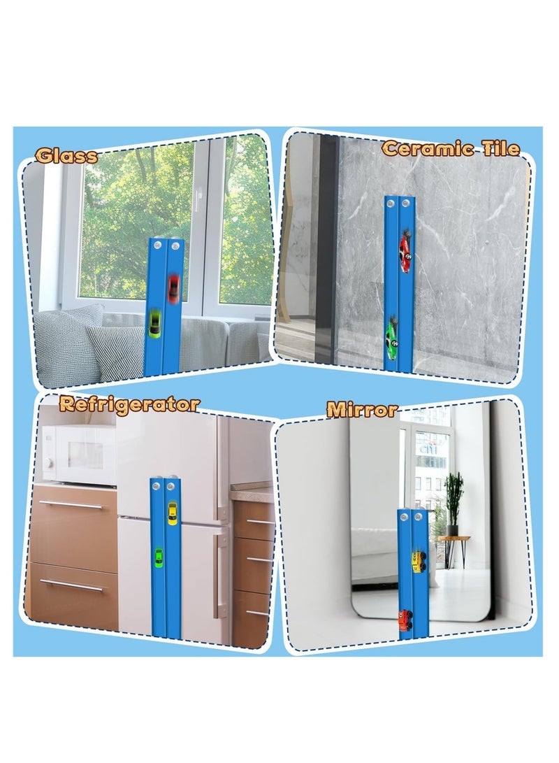 DAILYCHIC Flexible Race Track for Kids Starter Set - 20FT Flex Tracks Double-Sided Race track with 2 Small cars, Rolls Up Portable DIY Racetrack Compatible with Hot Wheels & Diecast 1/64th Cars for Ages 4+ - Image 5