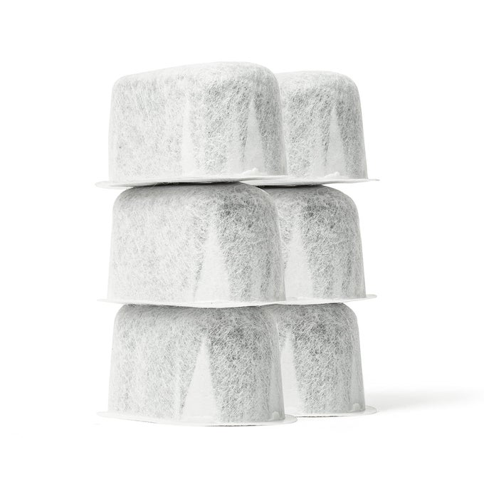 KJ 6PACK OF COMPATIBLE MR COFFEE WATER FILTER CARTRIDGES FOR EASY MEASURE AND DISHWASHABLE COFFEE MAKERS