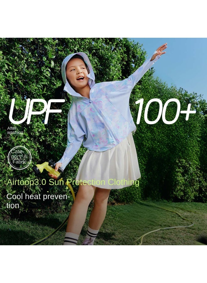 Cooling Sun Protection】spring And Summer New Kids Sun Protection Cape, Skin-friendly Comfort, Breathable And Uv-resistant - Image 2