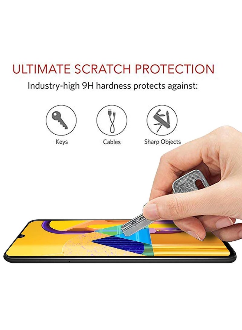 Denx Screen Protector for Samsung Galaxy A07, 9H Tempered Glass Screen Shatterproof Anti Scratch Glass HD Clear Case Friendly - Image 3