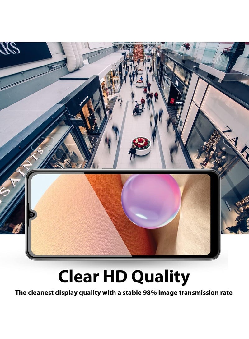 Denx Screen Protector for Samsung Galaxy A07, 9H Tempered Glass Screen Shatterproof Anti Scratch Glass HD Clear Case Friendly - Image 4