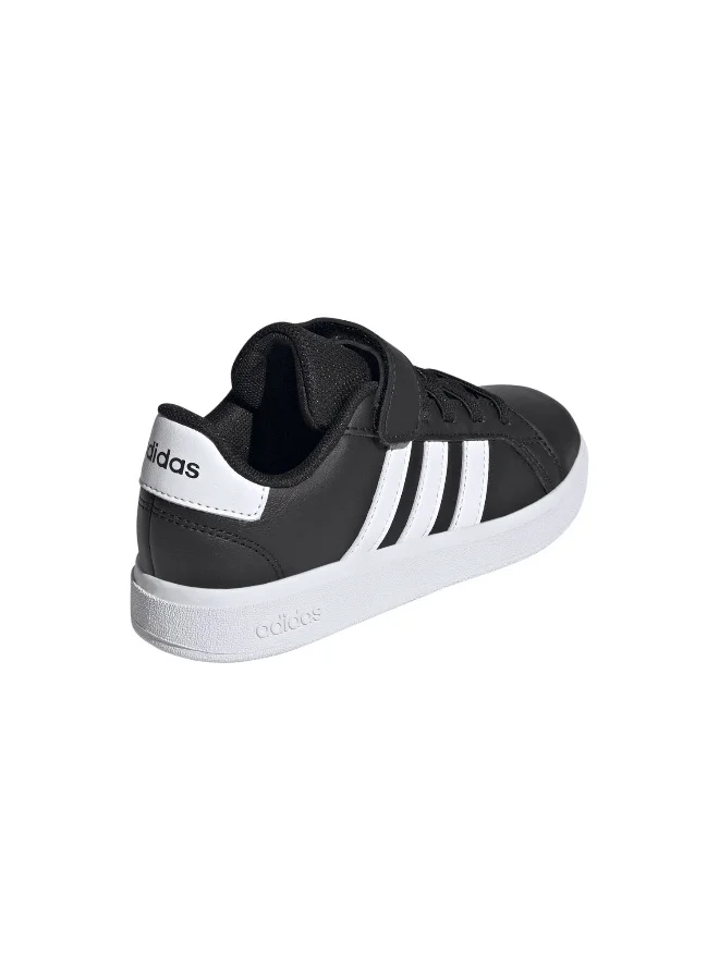 adidas حذاء جراند كورت 2.0 إل سي أسود رياضي للأطفال 10K