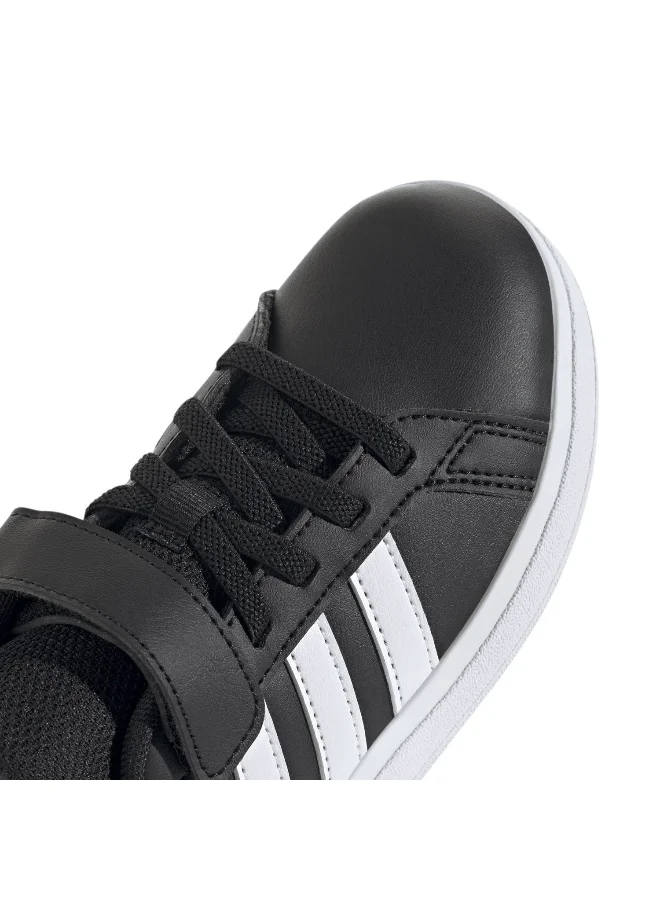 adidas حذاء جراند كورت 2.0 إل سي أسود رياضي للأطفال 10K