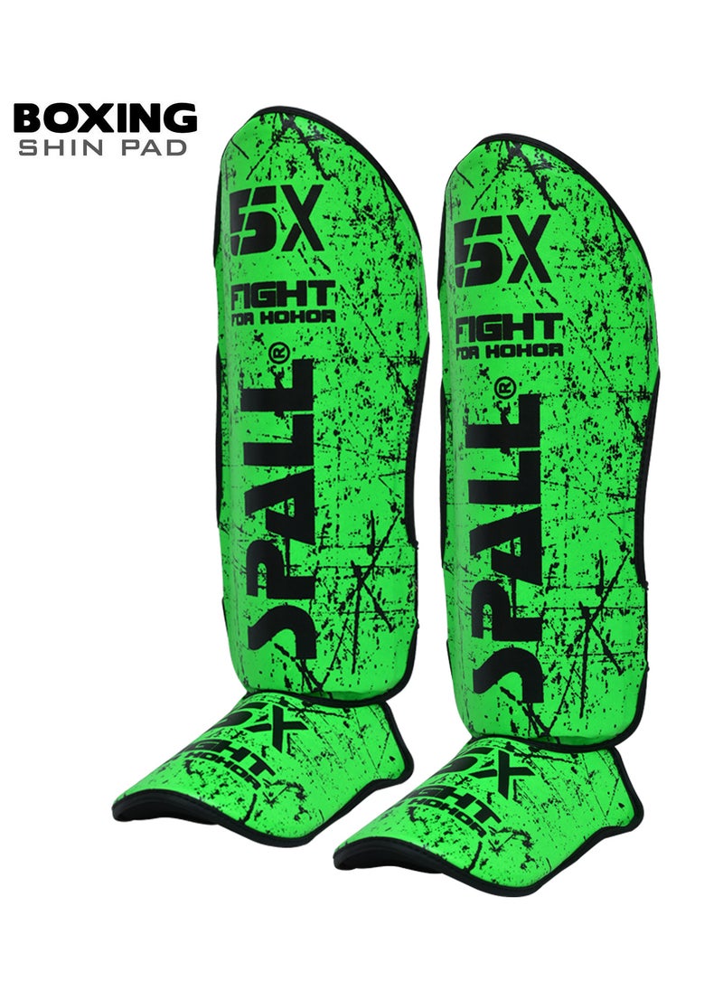 Spall Shin Guards Instep Leg Protector Gear For Martial Arts Sparring Boxing Kickboxing Muay Thai Training Pads  - Image 1