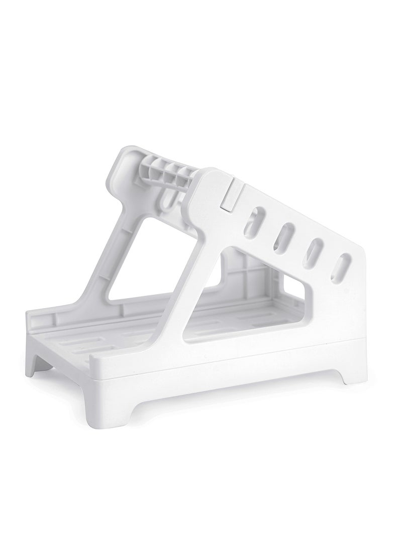 Excefore - Label Holder for Roll and Fan-fold Thermal Labels Work with Desktop Label Printer and Shipping Label Printer - Image 1