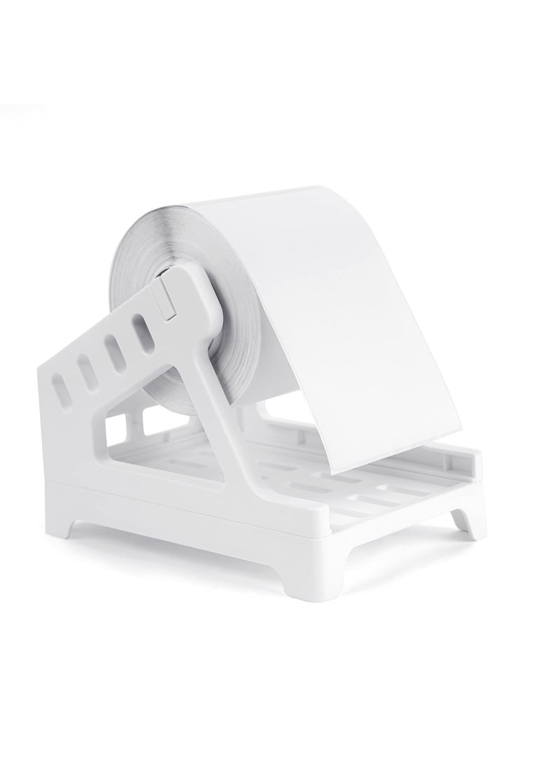 Excefore - Label Holder for Roll and Fan-fold Thermal Labels Work with Desktop Label Printer and Shipping Label Printer - Image 1