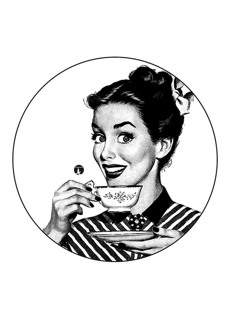 RKN Vintage Art Printed Fridge Magnet Multicolour - Image 1