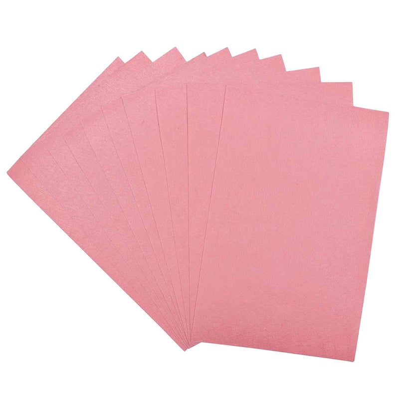 OON Art & Craft Sheet A3 Pink Color 10 Pieces Felt Sheet for Kids & Decoration - Image 1