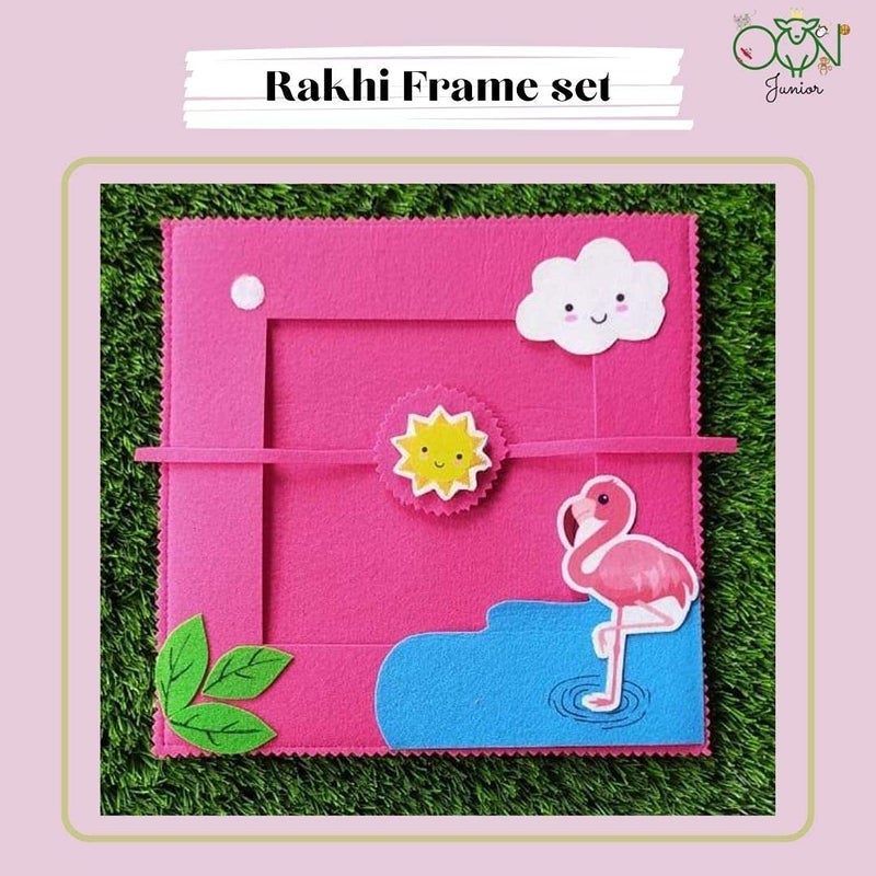 OON Art & Craft Sheet A3 Pink Color 10 Pieces Felt Sheet for Kids & Decoration - Image 2