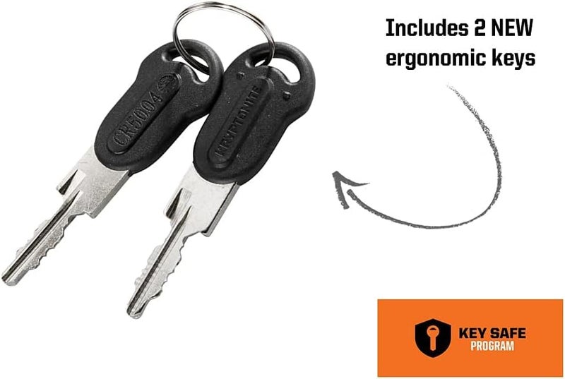 Kryptonite Keeper 585 Bike Chain Lock, 2.7 Feet Long Heavy Duty Anti-Theft Bicycle Chain Lock with Keys for Bike, Motorcycle, Scooter, Bicycle, Door, Gate, Fence,Black - Image 2
