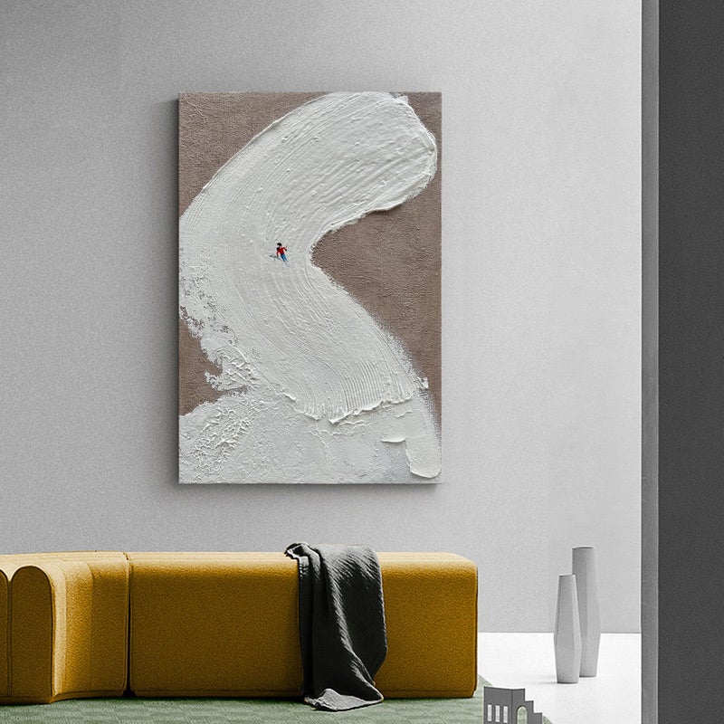 Limiyer Art Minimalist Art Oil Painting Modern Abstract Art Oil Painting Home Office Corridor Wall Decoration 36x24 inches - Image 5