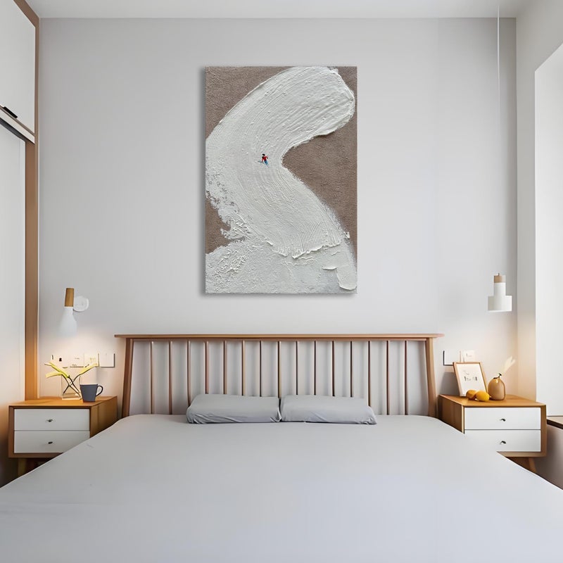Limiyer Art Minimalist Art Oil Painting Modern Abstract Art Oil Painting Home Office Corridor Wall Decoration 36x24 inches - Image 4