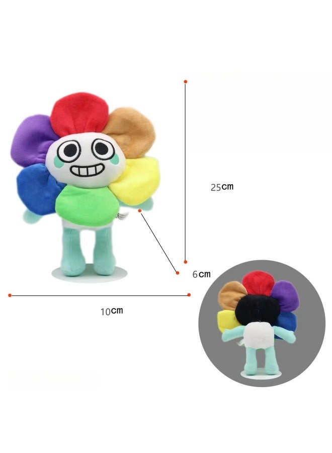 general Dandy's World Plush Toy Game Doll Cartoon Doll Cute Grinning Colored Flower Plush Toy the best Gift for Family and Friends - Image 2