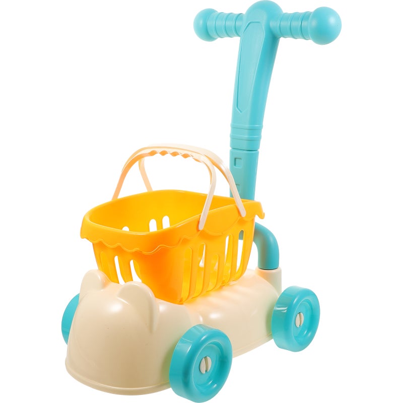Supermarket Cart Shopping Cart Kids Playing House Toy Children Toys Shopping Cart - Image 1