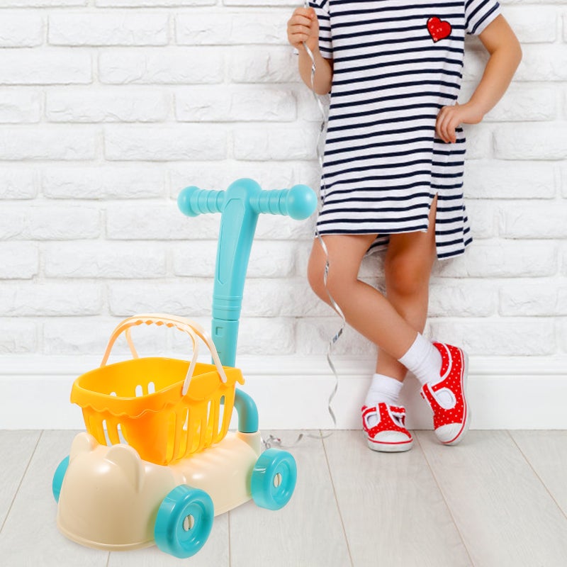 Supermarket Cart Shopping Cart Kids Playing House Toy Children Toys Shopping Cart - Image 5
