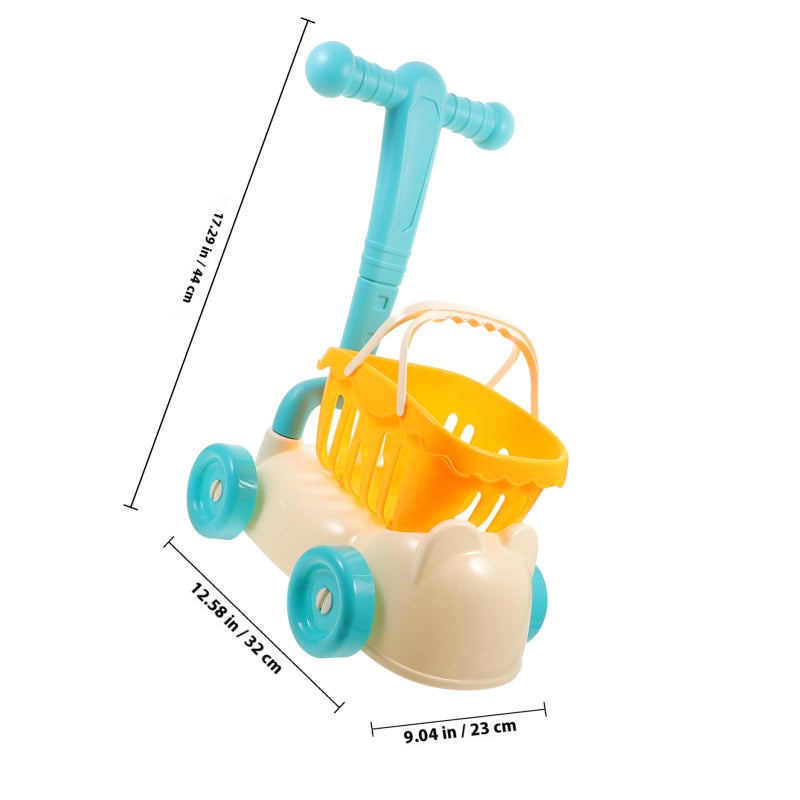 Supermarket Cart Shopping Cart Kids Playing House Toy Children Toys Shopping Cart - Image 2