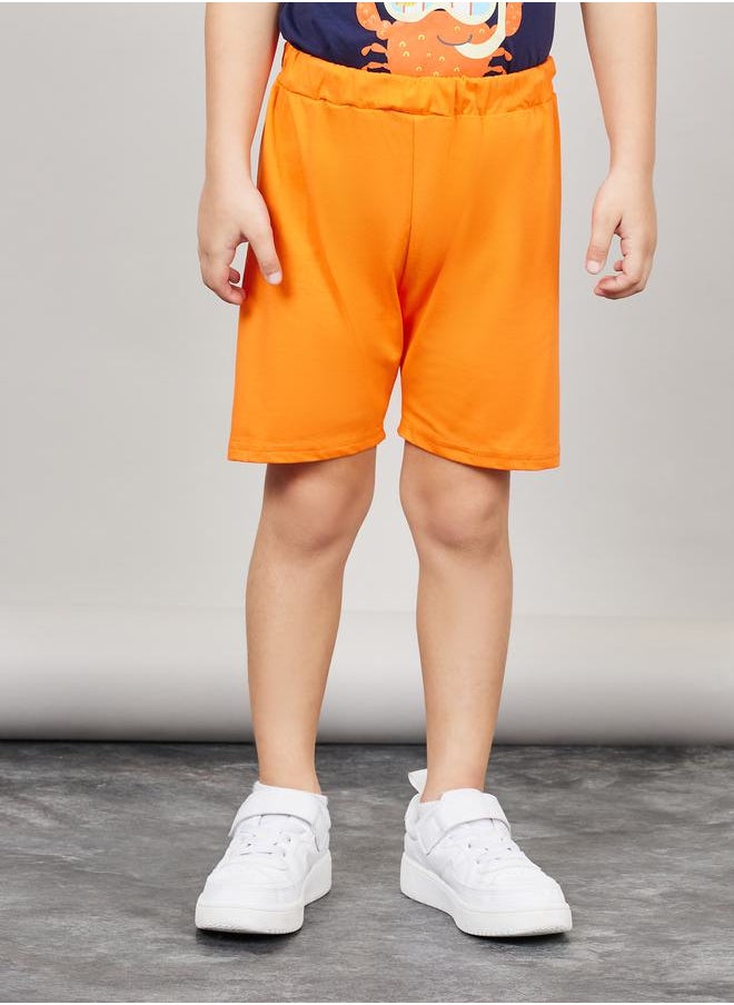 Styli - Crab Graphic Print T-shirt and Short Set - Image 1