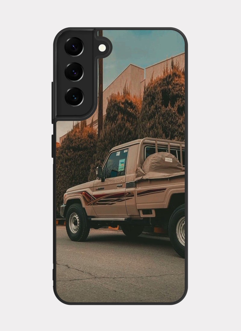 بكسلات كفر سامسونج جالكسي اس 22 بلس تويوتا لاند كروزر شاص بيج - Image 1