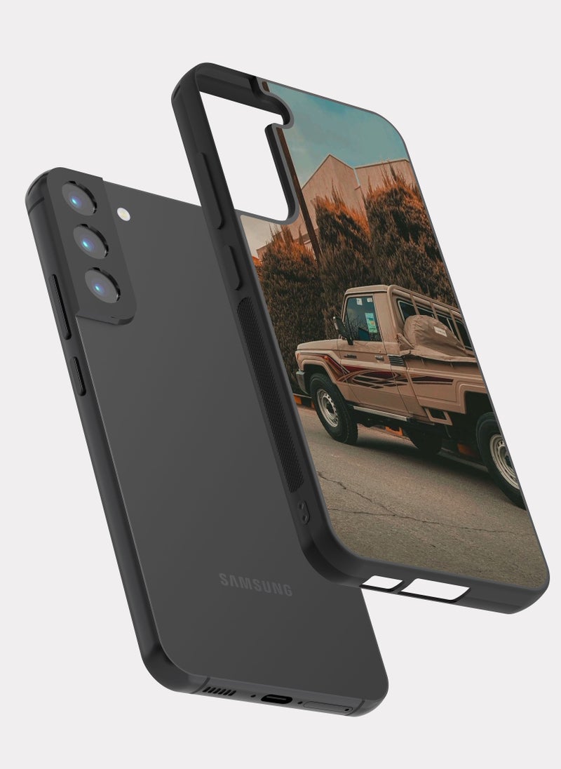 بكسلات كفر سامسونج جالكسي اس 22 بلس تويوتا لاند كروزر شاص بيج - Image 2