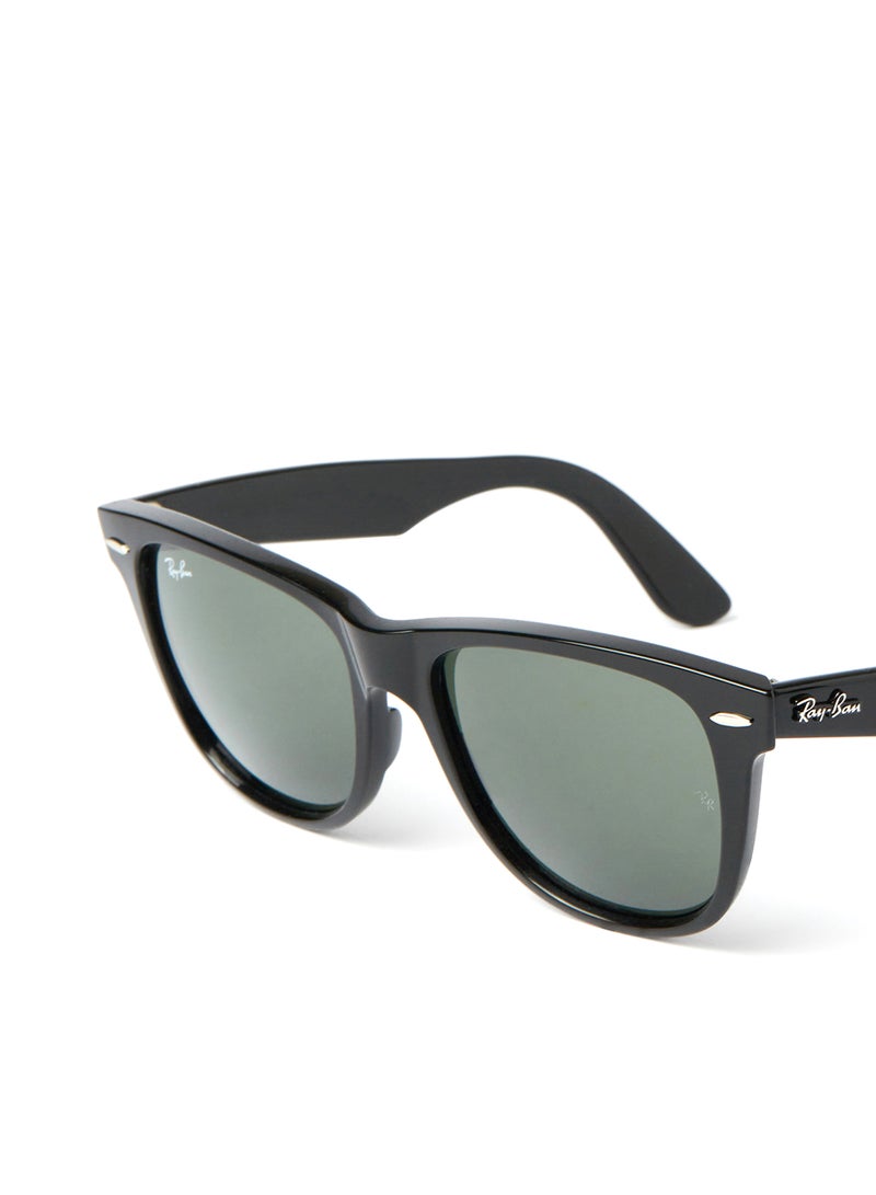 Ray-Ban Unisex Wayfarer Sunglasses - RB2140 901 - Lens Size: 54 mm - Black - Image 3