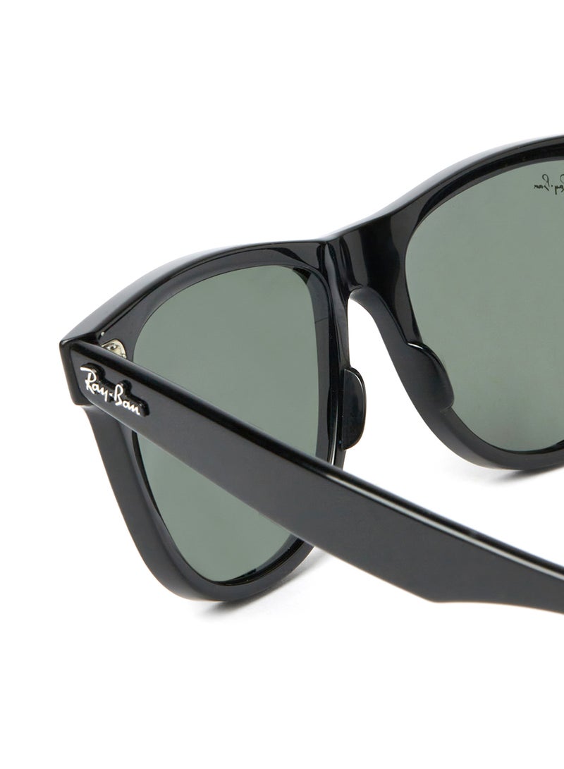 Ray-Ban Unisex Wayfarer Sunglasses - RB2140 901 - Lens Size: 54 mm - Black - Image 2