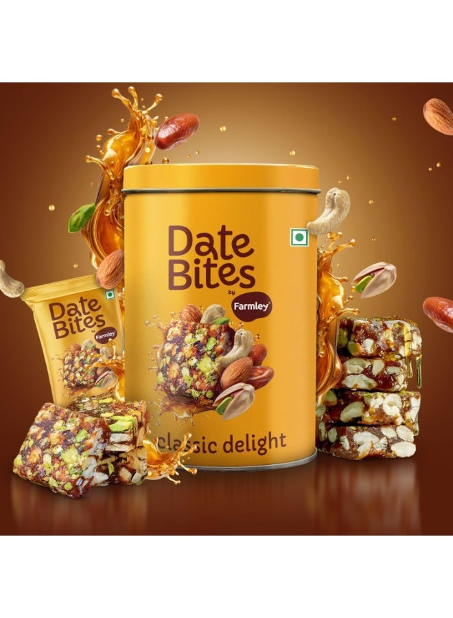 فارملي كلاسيك دايت بايتس 200 جم I دايت بارفي مصنوع من التمر والفستق والكاجو واللوز والعسل والسمن النقي I فواكه مجففة ومكسرات ووجبات خفيفة صحية وحلويات وخالية من الغلوتين وبدون سكر مضاف - Image 3