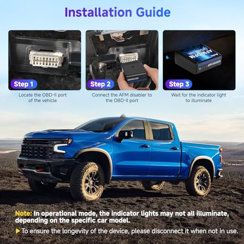 Bullro Active Fuel Management AFM/DFM Disable Device, DOD Delite 5.3 Kit for Chevrolet Silverado 1500 5.3L 2010-2018, Compatible with GM V6 V8 Engines - Image 3
