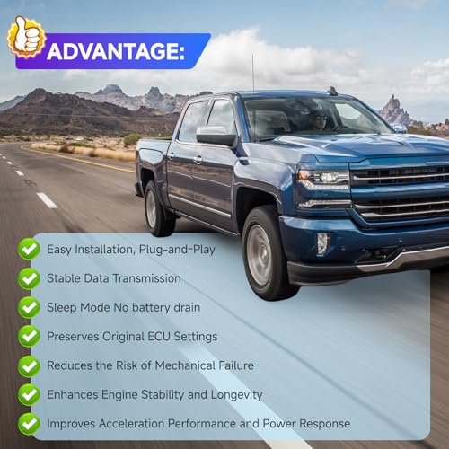 Bullro Active Fuel Management AFM/DFM Disable Device, DOD Delite 5.3 Kit for Chevrolet Silverado 1500 5.3L 2010-2018, Compatible with GM V6 V8 Engines - Image 2