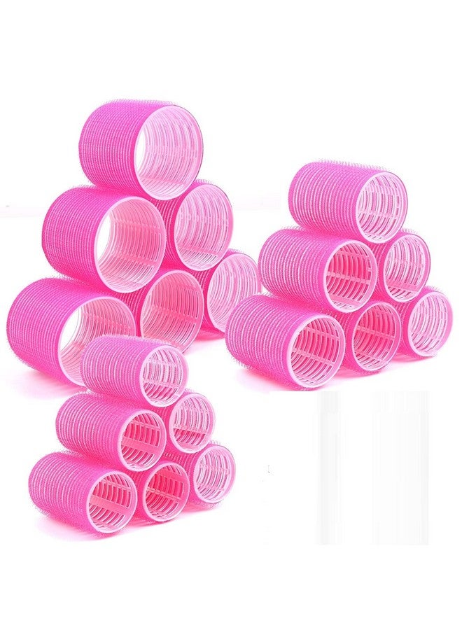 SWEETPEA�4PCS Hair Rollers For Hair Curling | Self Grip Holding Rollers | Rollers for Hair - Hair Rollers for Long Medium Short Hair (SVR019) (7 X 6 CM) - Image 1