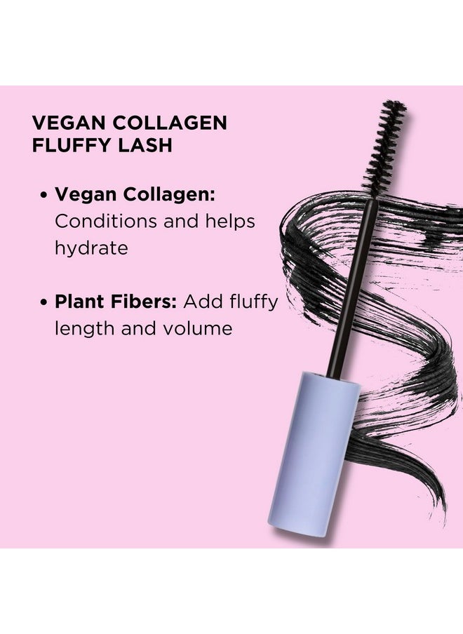 Pacifica Vegan Collagen Fluffy Lash Mascara Black Mascara Women 0.24 Oz  - Image 4