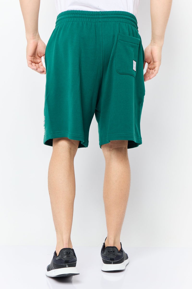 adidas Originals Men Sportswear Fit Outdoor Shorts, Green  - Image 3