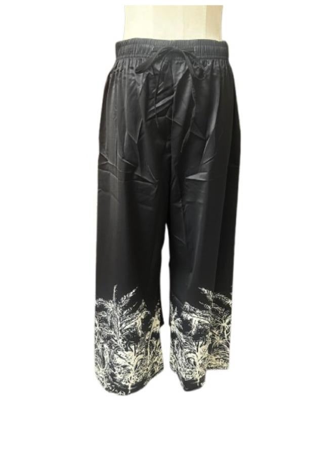 Women's Casual Wide Leg Pants Loose Plus Size