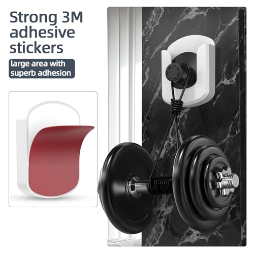 KTCEFE No Drill Ring Indoor Cam Adhesive Wall Mount Bracket - No Screws Needed, Easy Install - Compatible with Ring Cameras(1st Gen and 2nd Gen) for Home Surveillance (5 Pack) - Image 5