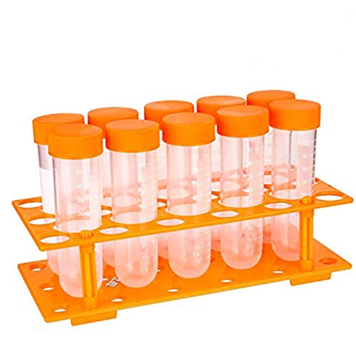 TEKEFT Primary Science Jumbo Test Tubes with Stand Set of 10 Tubes Ages 3 - Image 1
