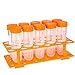 TEKEFT Primary Science Jumbo Test Tubes with Stand Set of 10 Tubes Ages 3 - Image 2