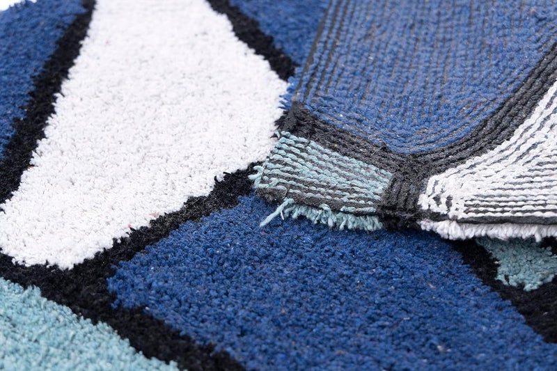 AAZEEM Absorbent Rectangular Door Mat for Indoor Entrance 16x24 Inch Non Slip Mat for Front Door Entryway,Soft Cotton Home. Hotel Balcony Floor Carpet,Doormat for Home,Doormat,Multicolor - Image 5