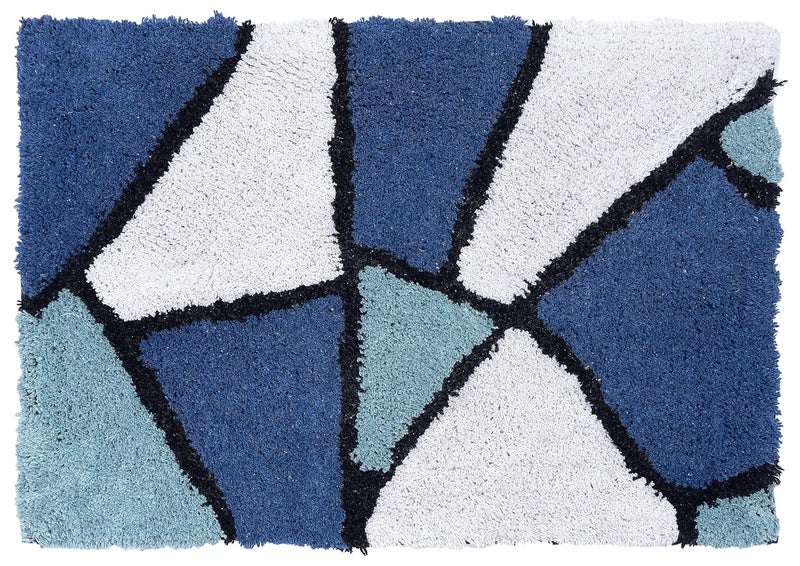 AAZEEM Absorbent Rectangular Door Mat for Indoor Entrance 16x24 Inch Non Slip Mat for Front Door Entryway,Soft Cotton Home. Hotel Balcony Floor Carpet,Doormat for Home,Doormat,Multicolor - Image 3