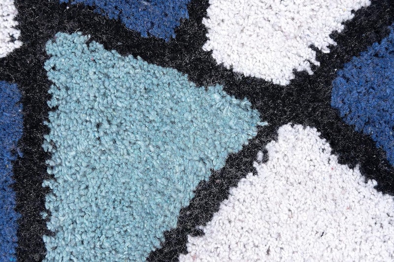 AAZEEM Absorbent Rectangular Door Mat for Indoor Entrance 16x24 Inch Non Slip Mat for Front Door Entryway,Soft Cotton Home. Hotel Balcony Floor Carpet,Doormat for Home,Doormat,Multicolor - Image 4