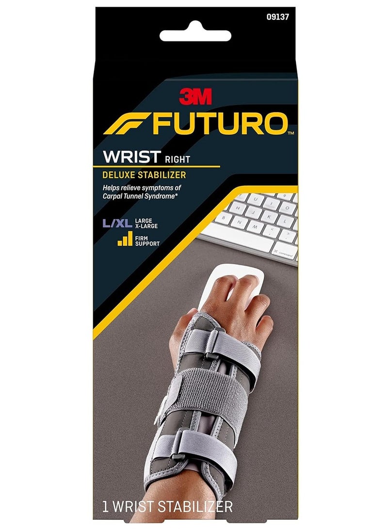 FUTURO Futuro Wrist Left Deluxe Stabilizer, L/XL, Large/Extra Large - Image 1