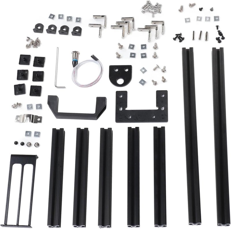 حامل لوحة الأم للكمبيوتر من نوع Fabater DIY، إطار ألومنيومي عمودي من نوع ITX بتصميم مفتوح، يوفر تبريدًا أفضل للحرارة وسهولة في التفكيك للمستخدمين الذين يقومون بالتجميع الذاتي (DIY). - Image 2