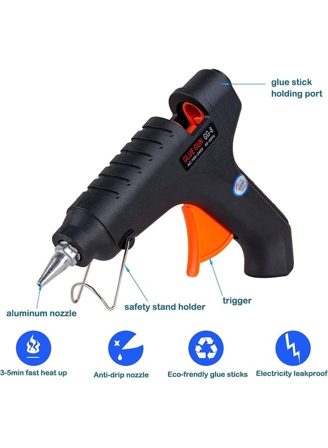 ROBUSTLINE Big Size Glue Gun 60W With Glue Sticks 25Pcs 11Mm - Image 2