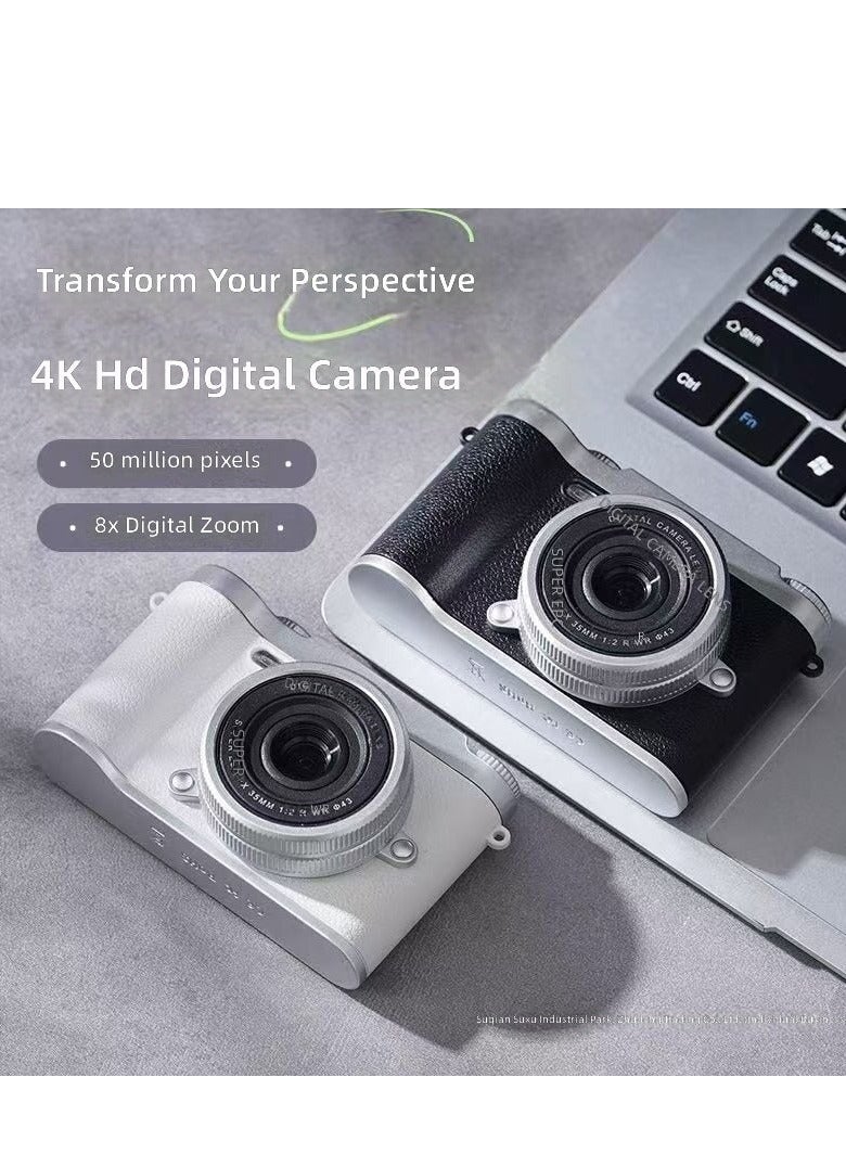 ميباي كاميرا رقمية ثنائية العدسة عالية الدقة بتصميم رجعي للأطفال - 20 ميجابكسل CCD، تقريب 8x، تصوير فوري، نقل الصور إلى الهاتف - Image 5